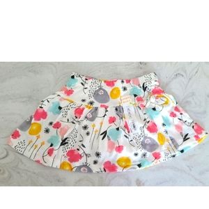 Jumping Beans Floral Springtime Colorful Skort 18m